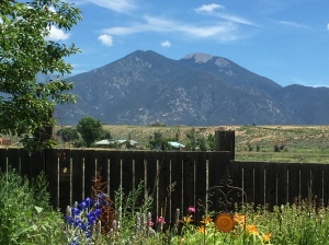 Taos Mountain in the afternoon ... 